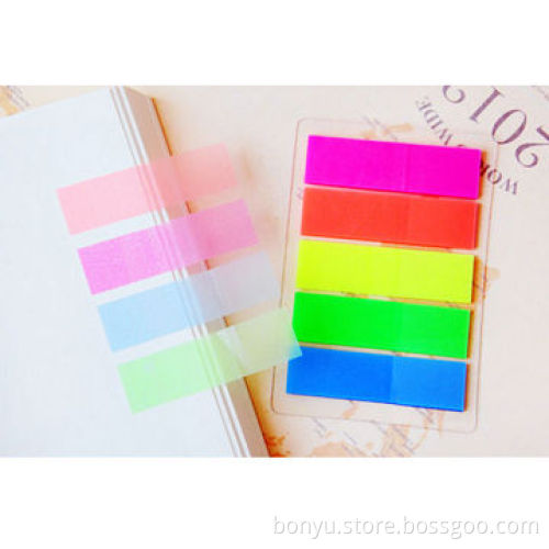 Sticky notes, use epoptic PET for the material, can provide any color for the choice